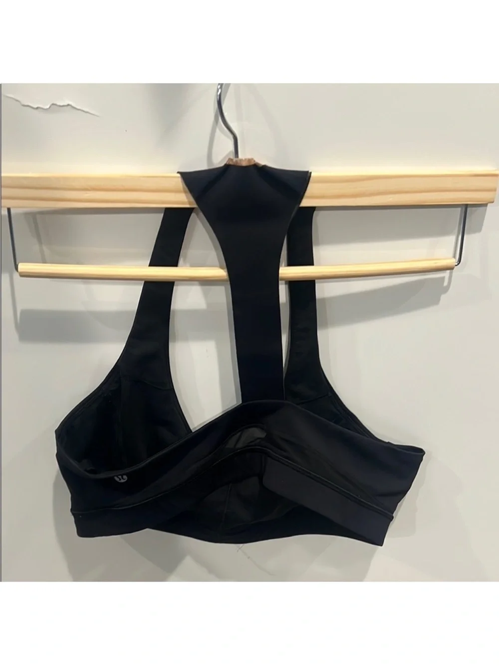 lululemon athletica Black Racerback Sports Bra